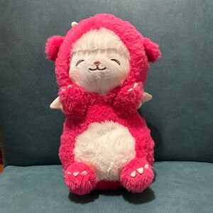 Plush Pink and White Plushie